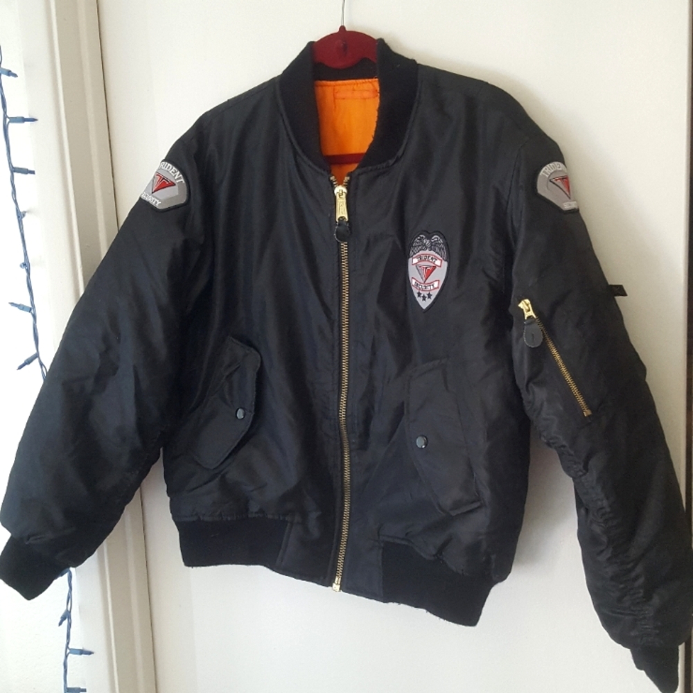 🌙Custom Rothco MA-1 Bomber Jacket Security Patches - Picture 3 of 8